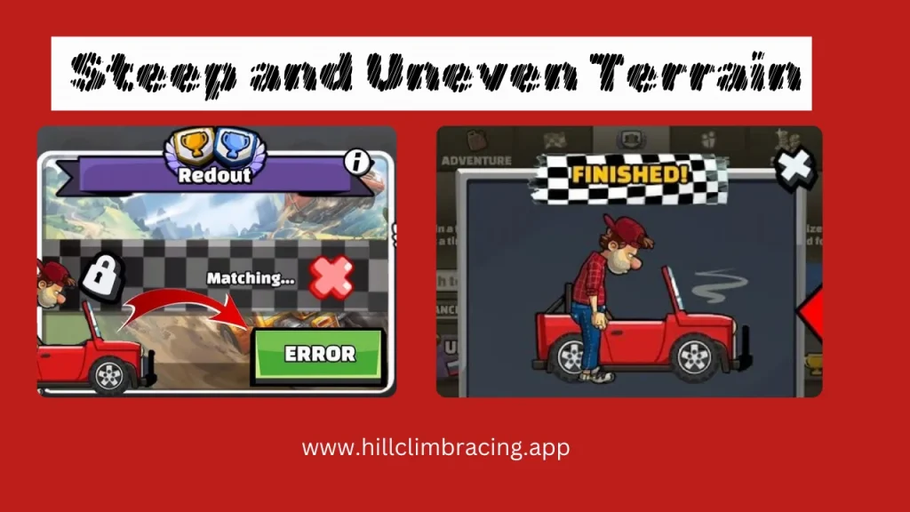 Is Hill Climb Racing Safe? A Comprehensive Safety Review 3 Uneven terrains in hill climb racing